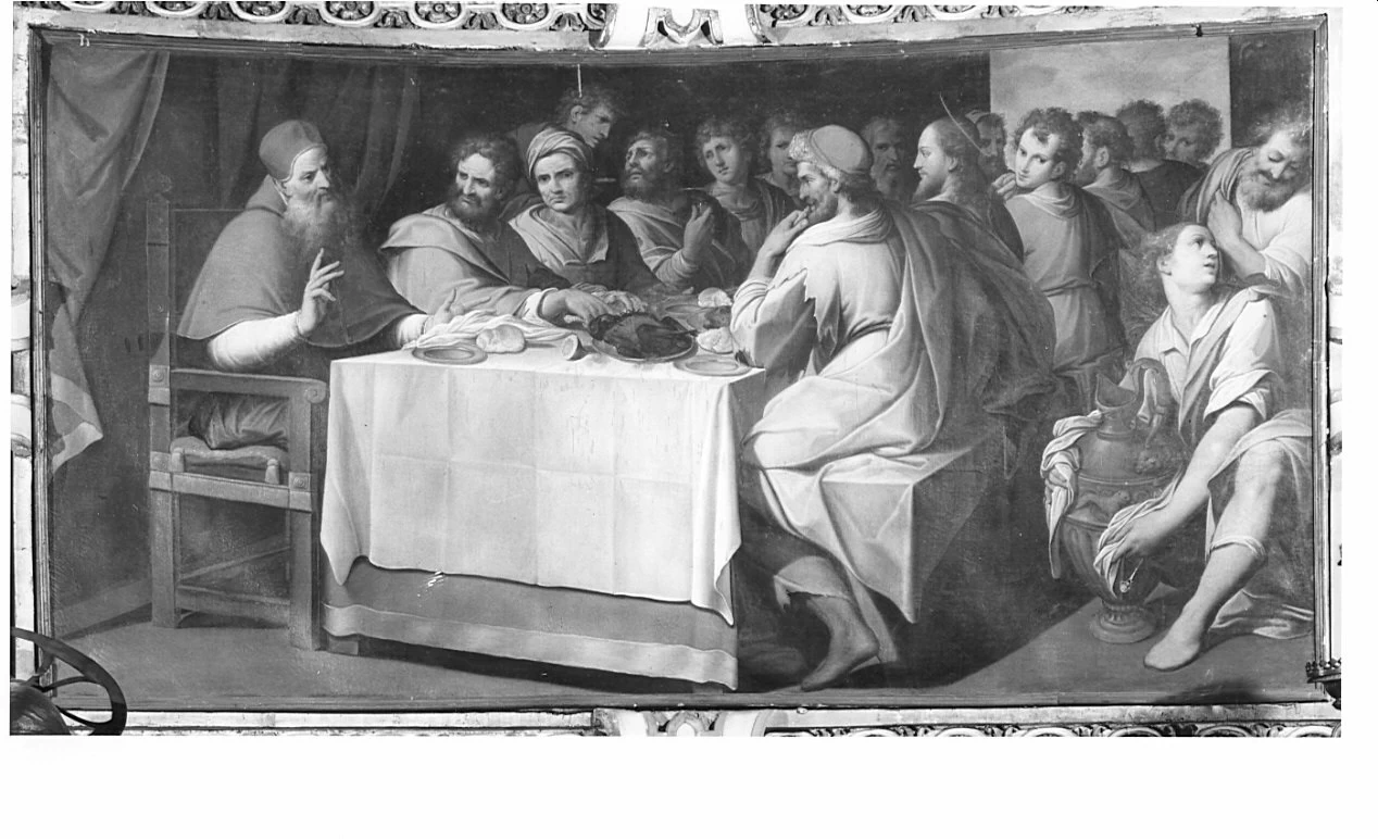 San Gregorio e la cena dei poveri - Collegio della Guastalla, Monza